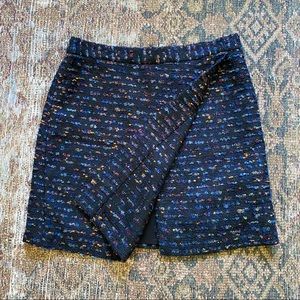 Shoshanna Tweed nubby mini skirt